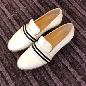 Rag & Bone white loafers